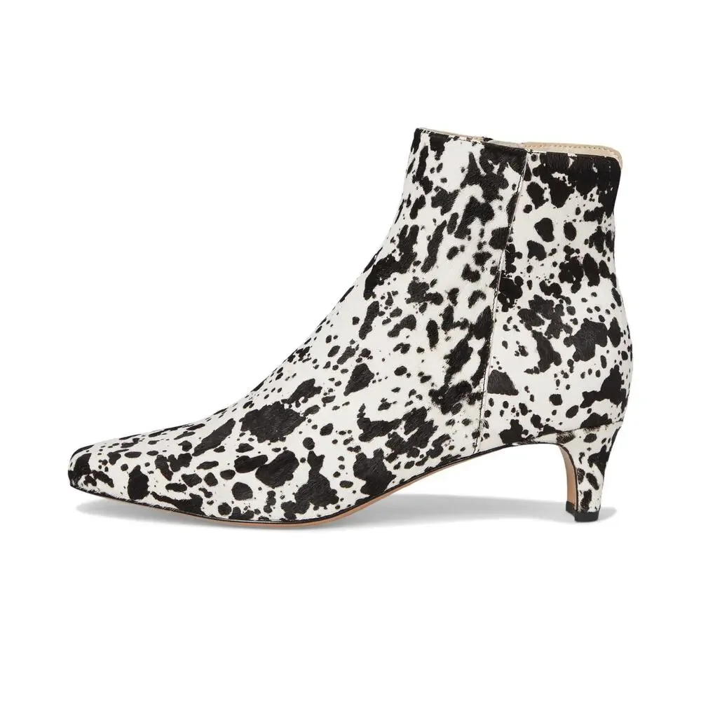 PELLE MODA WOMEN'S GALIA 2 FASHION BOOT, BLACK/WHITE, 10